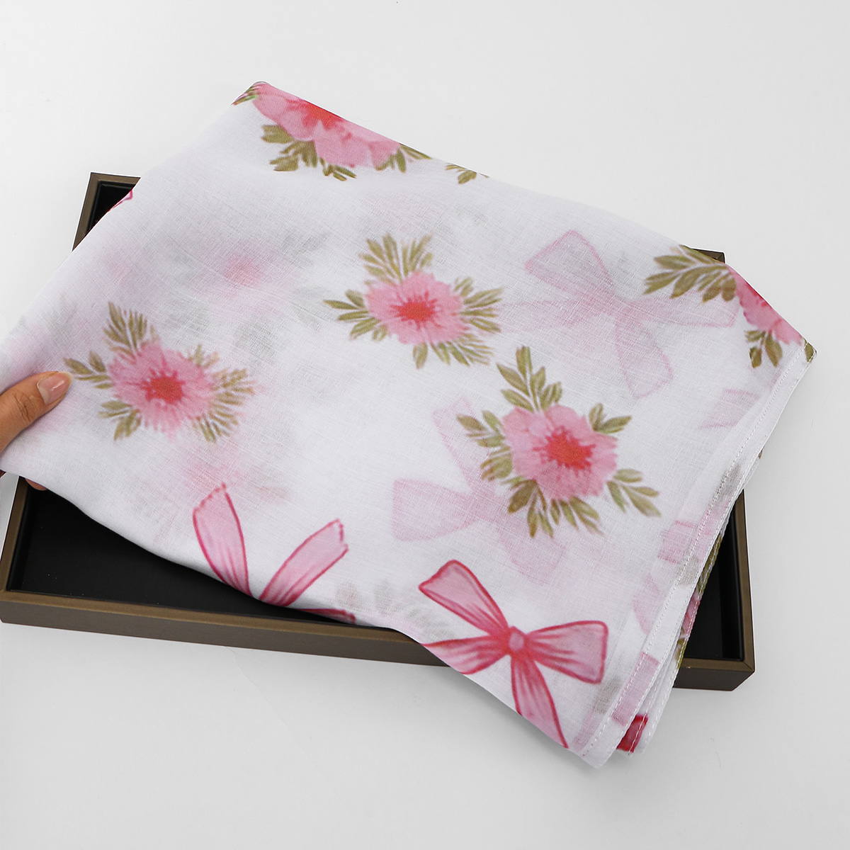 Nouveaux hijabs musulmans imprimés en coton et lin, longs châles pour femmes, foulard islamique Ramadan, châle de mode, foulard de tête Eid, 180*70cm
