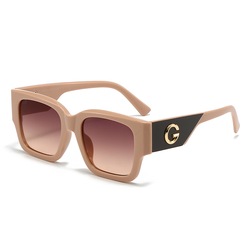 Lunettes de soleil de marque de luxe G Fashion pour femmes et hommes, lunettes carrées élégantes de style européen et américain, lunettes de créateur unisexes, protection UV400