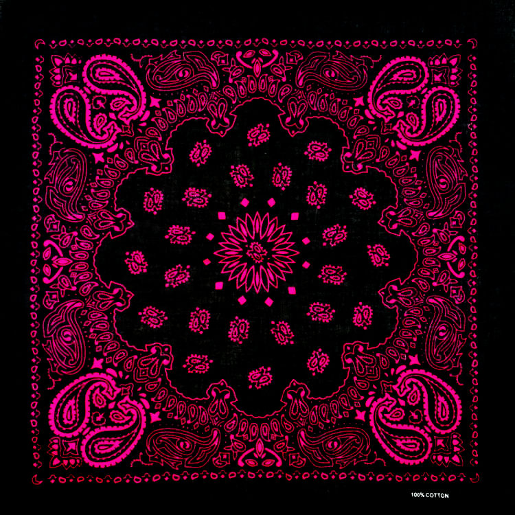 Couvre-chef Paisley en coton noir pour hommes, couvre-chef Punk Hip-hop, bandeau enveloppant pour les cheveux, foulard carré