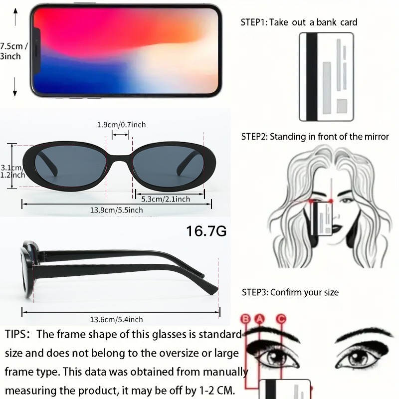 Ensemble de 2 lunettes de soleil noires, monture en PC à bordure complète durable, protection UV, idéal pour un usage quotidien et pour offrir en cadeau