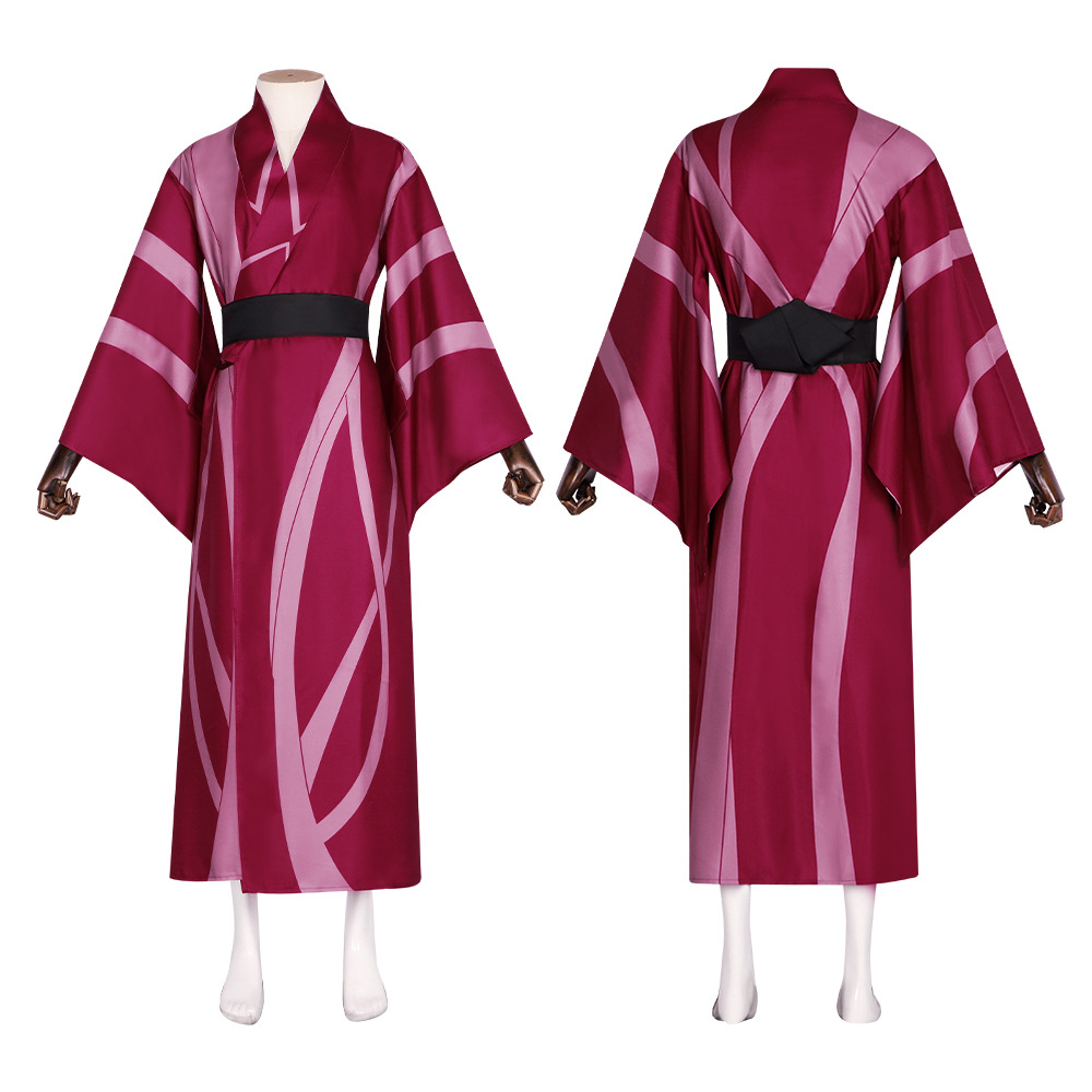 Costume de Cosplay Anime Kimetsu No Yaiba Uzui Tengen, tenues Kimono, Costume de carnaval d'halloween, vêtements et ceintures, accessoire