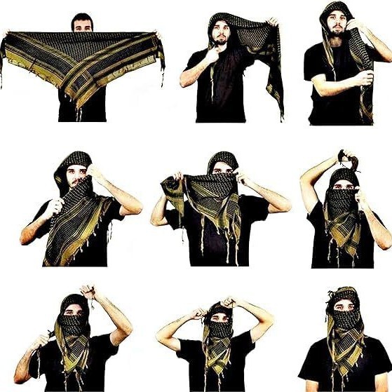 Écharpe du désert sauvage en coton pour hommes et femmes, écharpe arabe à franges, enveloppe du désert