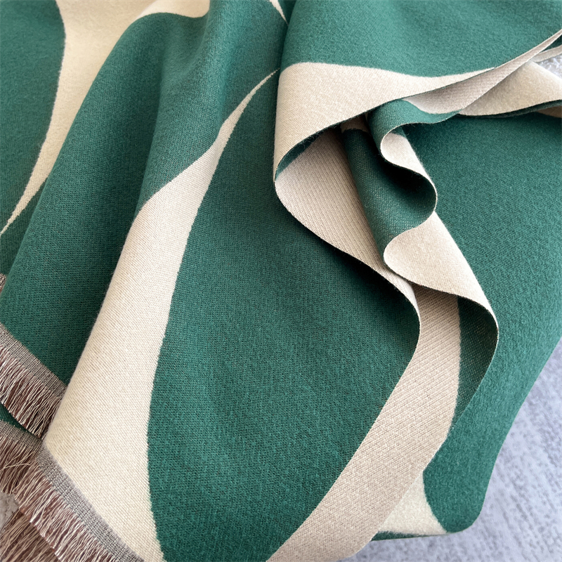 Automne hiver écharpe pour femmes Jacquard Pashmina châle enveloppes couverture en cachemire chaud épais étoles dame Bufanda Poncho foulards