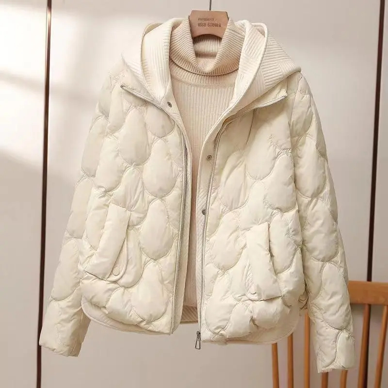 2025 manteaux de mode Style coréen manteau court ample femmes veste femmes Parkas chaud vestes bouffantes manteau décontracté nouveaux vêtements d'hiver