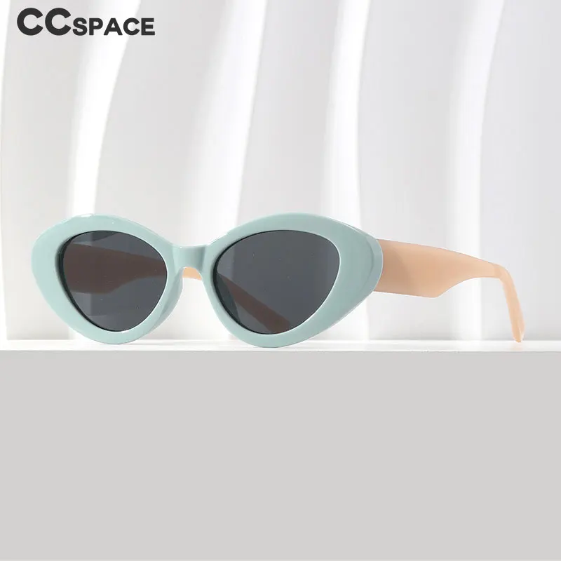 Lunettes de soleil ovales œil de chat pour hommes et femmes, rétro, nuances Vintage, produits tendance, 55479, 2023