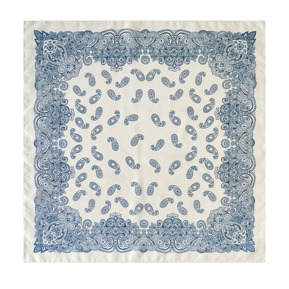 Rétro peinture à l'huile coton lin bandeau soie petite écharpe carrée femmes conception mince taille écharpe décorative bandeau foulard 4w923