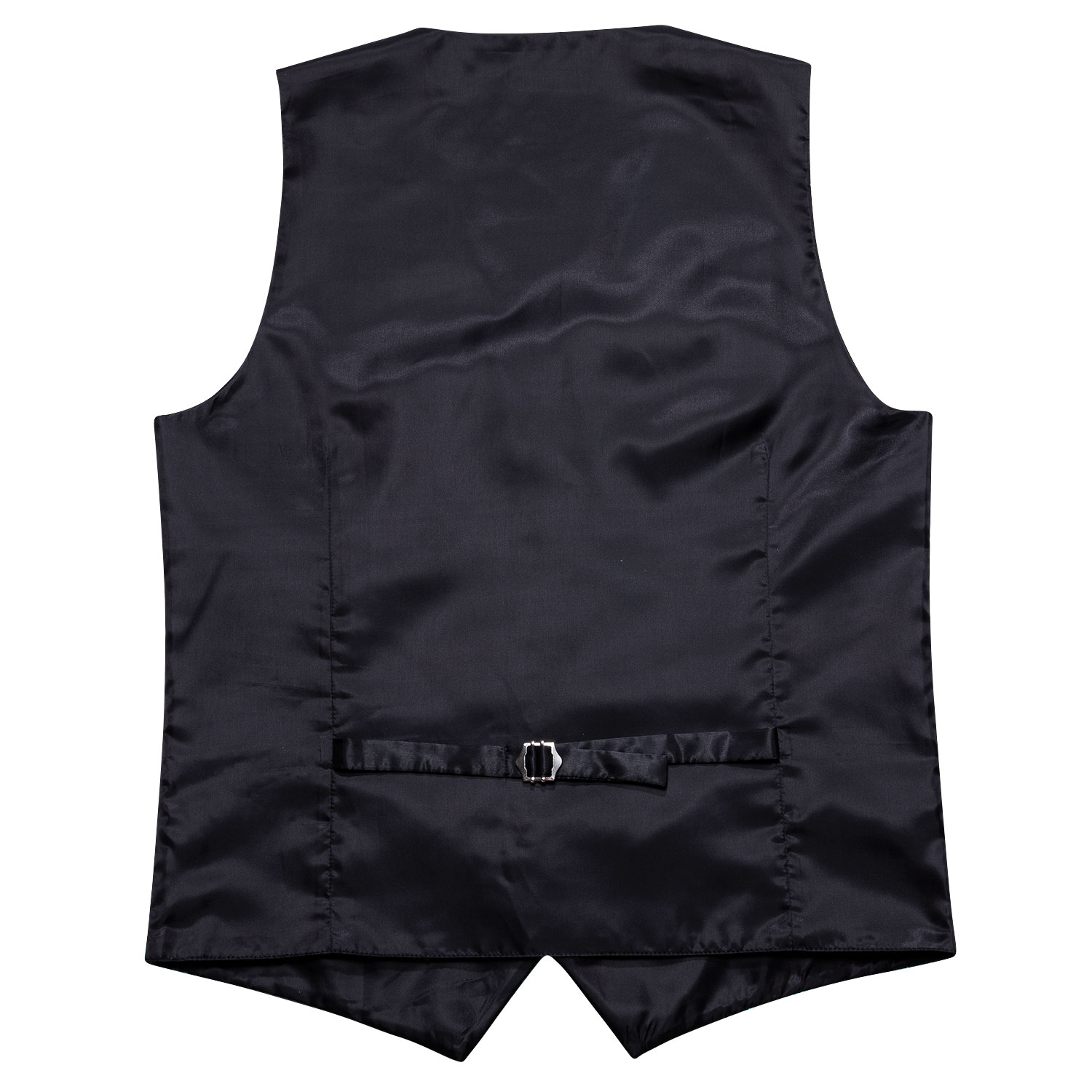 Hi-Tie Designer Viscose Hommes Costume Gilet Jacquard Rayé Gilet Sans Manches Veste De Haute Qualité Décontracté Élégant Mariage Affaires
