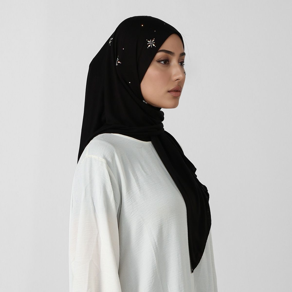 Foulard Hijab Triangulaire en Coton, Rayonne et Modal pour Femme, Voile Musulman en Jersey, Châle, Bandeau Ramadan, Turban Doux, Eid