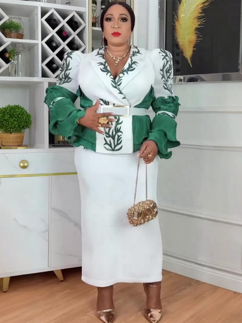 Vêtements africains pour femmes, ensemble 2 pièces, hauts et jupes, costumes Dashiki Ankara, tenues de turquie, robe grande taille, robes de fête de mariage