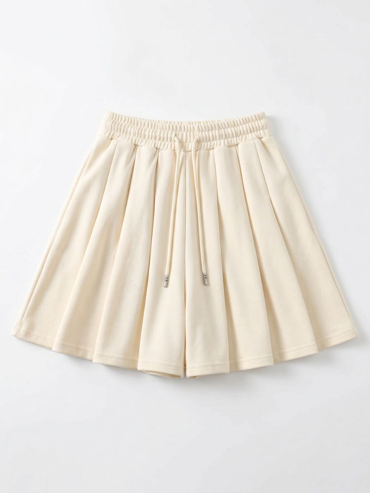 Shorts amples coupe trapèze décontractés et polyvalents, confortables, nouvelle collection été 2026, taille haute, jambes larges, shorts de sport pour femme