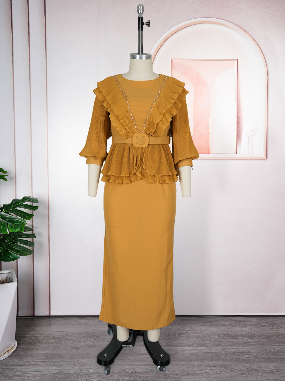 Robes africaines élégantes pour femmes, nouvelle mode d'automne, robe longue de fête de mariage turque, grande taille, vêtements pour dames, 2025