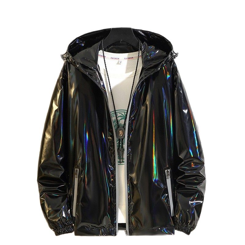 Veste à capuche surdimensionnée pour femme, coupe-vent zippé, manteau basique, veste aviateur femme Harajuku, printemps extérieur, grande taille, 5XL