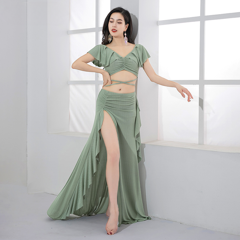 Nouvelle Robe Élégante de Danse Orientale pour Femmes – Tenue de Performance et de Compétition Estivale