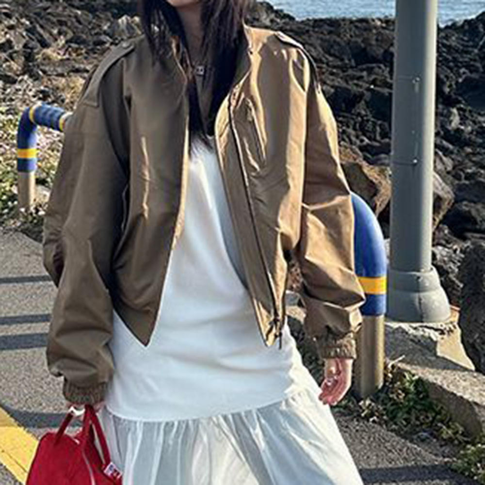 Nouvelle veste courte rétro américaine printemps-automne pour femme, style streetwear tendance, coupe ajustée, design original, veste de style étranger