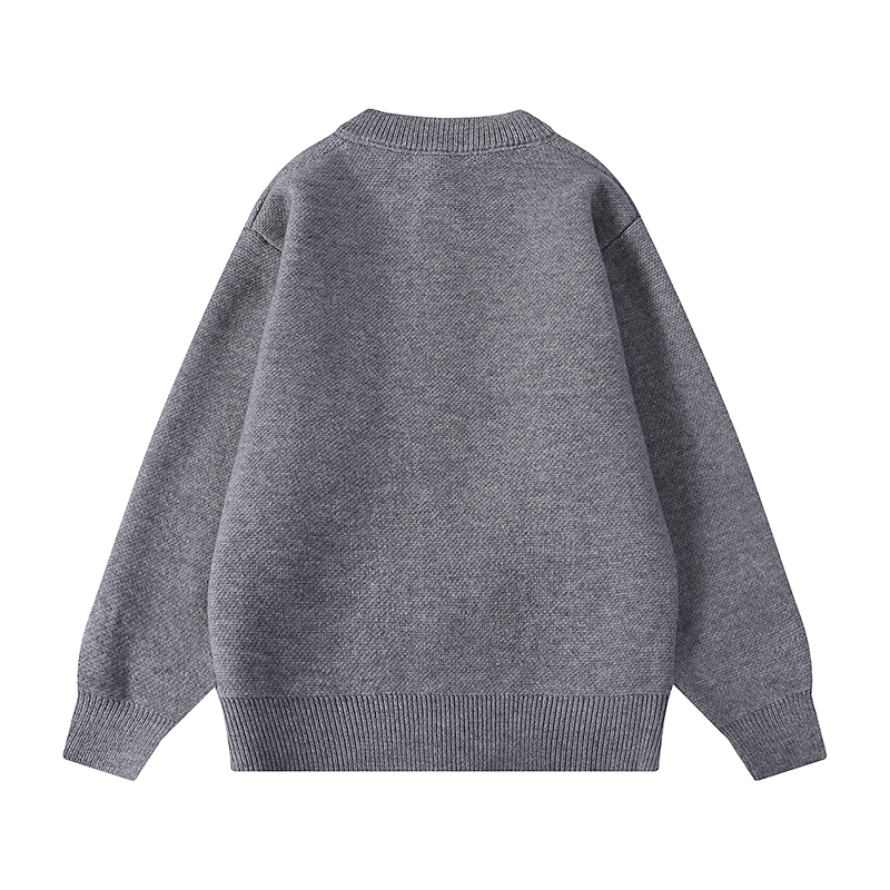 Cardigan en tricot pour hommes, Style court, pull décontracté, coupe régulière, ouvert sur le devant, pour un usage quotidien, automne