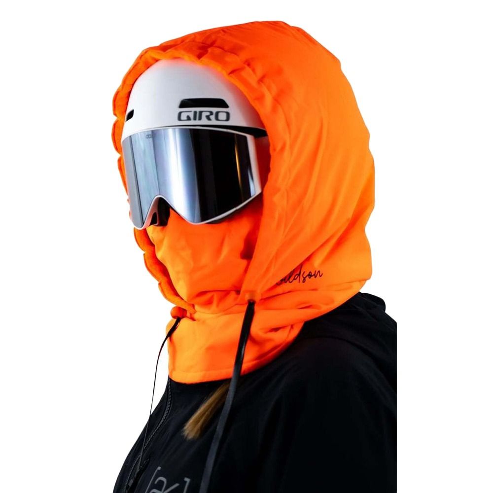 Chapeaux d'hiver à capuche avec cordon de serrage, écharpe résistante au froid, cagoule ultralégère, couvre-cou amovible, manteau court, débardeur unisexe