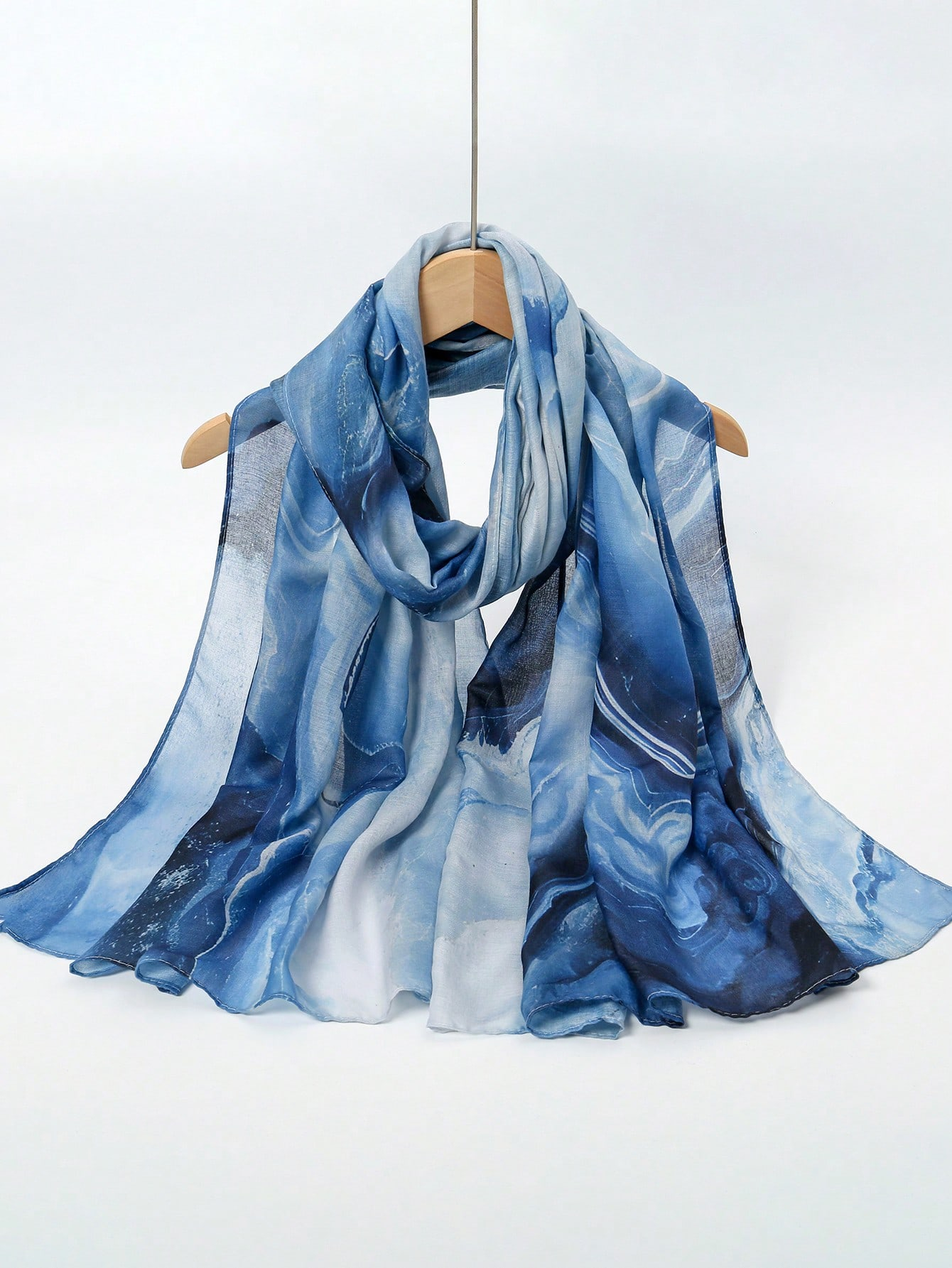 1 pièces Ramadan Hijab bohème imprimé femmes aquarelle doux musulman Hijabs Floral respirant châle enveloppement écharpe islamique foulard chaud