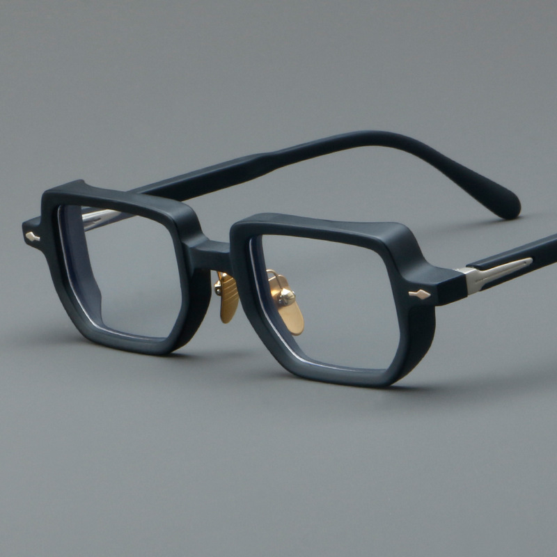 5803 lunettes cadre carré cadre plat classique écaille de tortue rétro personnalisé mode tendance hommes et femmes neutre bureau sty