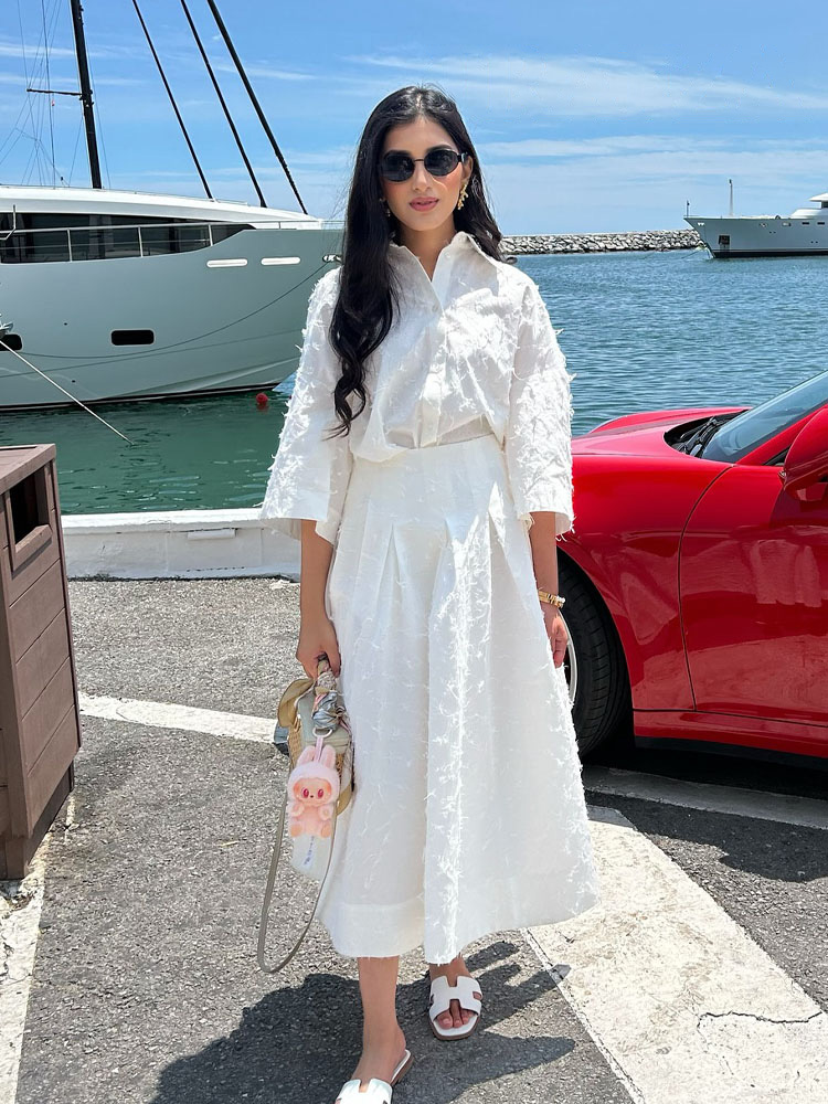 HH femmes chemise jupe costume revers simple boutonnage gland décoration chemise décontractée haut + mode taille haute fermeture éclair jupe plissée