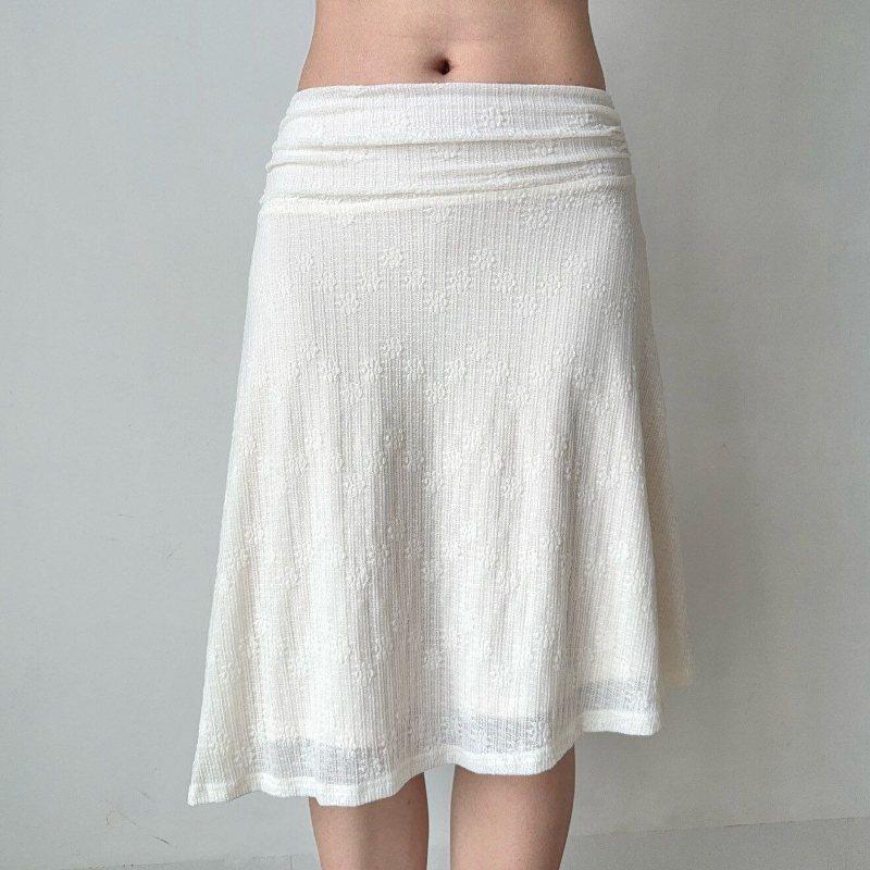 Deeptown – jupe courte élégante pour femmes, style Vintage Fairycore, jupes asymétriques à volants, Style coréen, mode douce, jupes trapèze d'été
