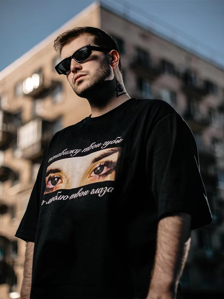 T-Shirt à Manches Courtes en Coton pour Homme, Streetwear, Vintage, Y2k, à la Mode Coréenne