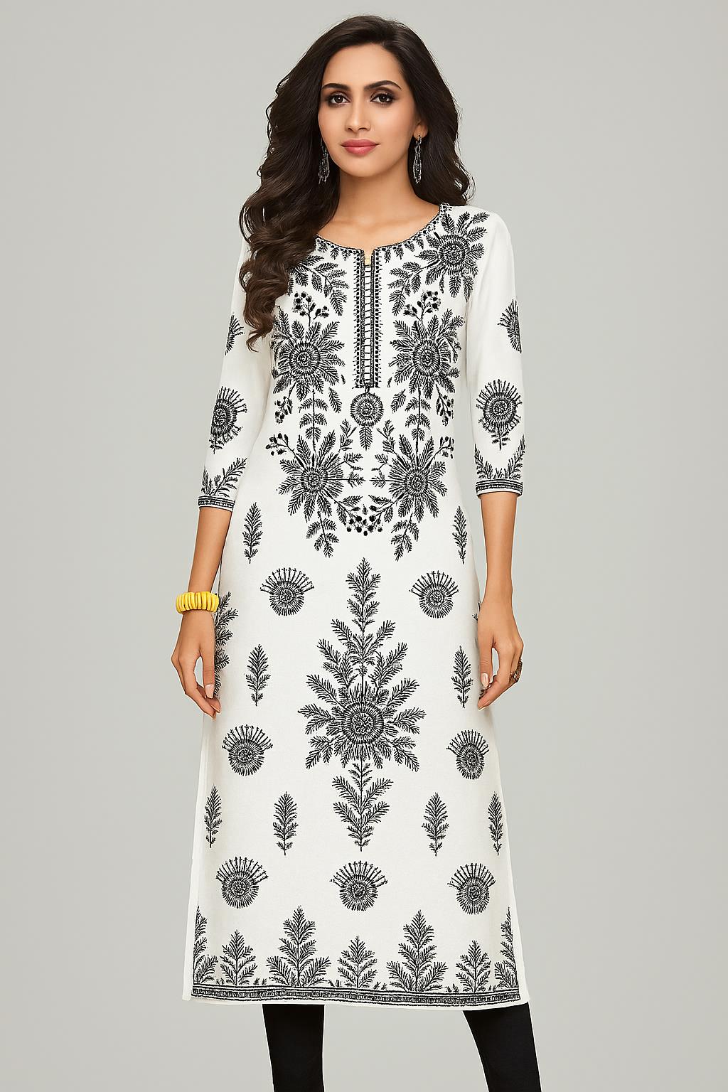 Style National Kurtta femmes mode confortable fente ourlet décontracté ethnique Abito Donna Musulmana femmes robe turque Abaya