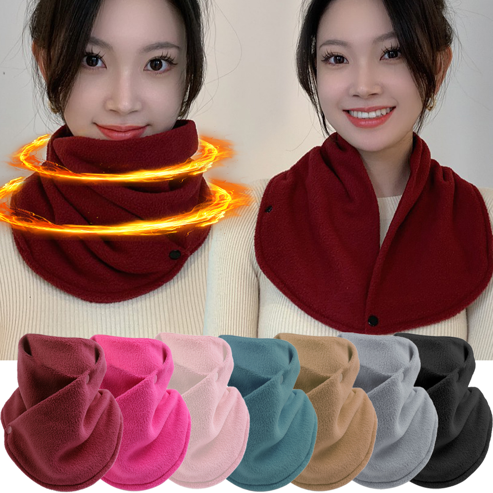 Hiver Anti froid en peluche écharpe chaud faux col écharpe en peluche bavoir Snood femme coupe-vent enveloppement cou Protection polaire femmes écharpes