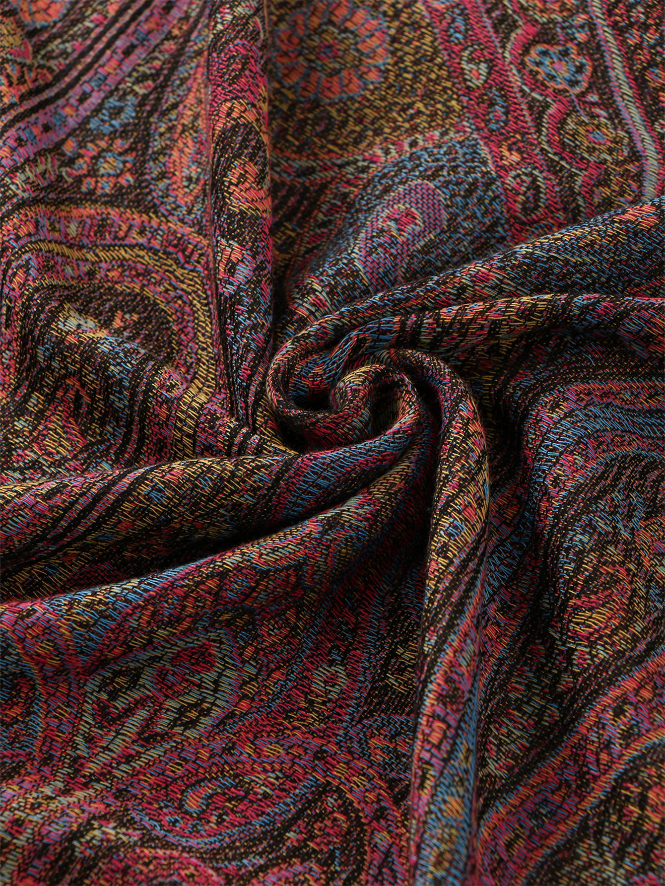 Paisley glands Pashmina châle femme écharpe chaude musulman Hijabs mode longues enveloppes épais foulards femme Cape foulard 184*71 cm