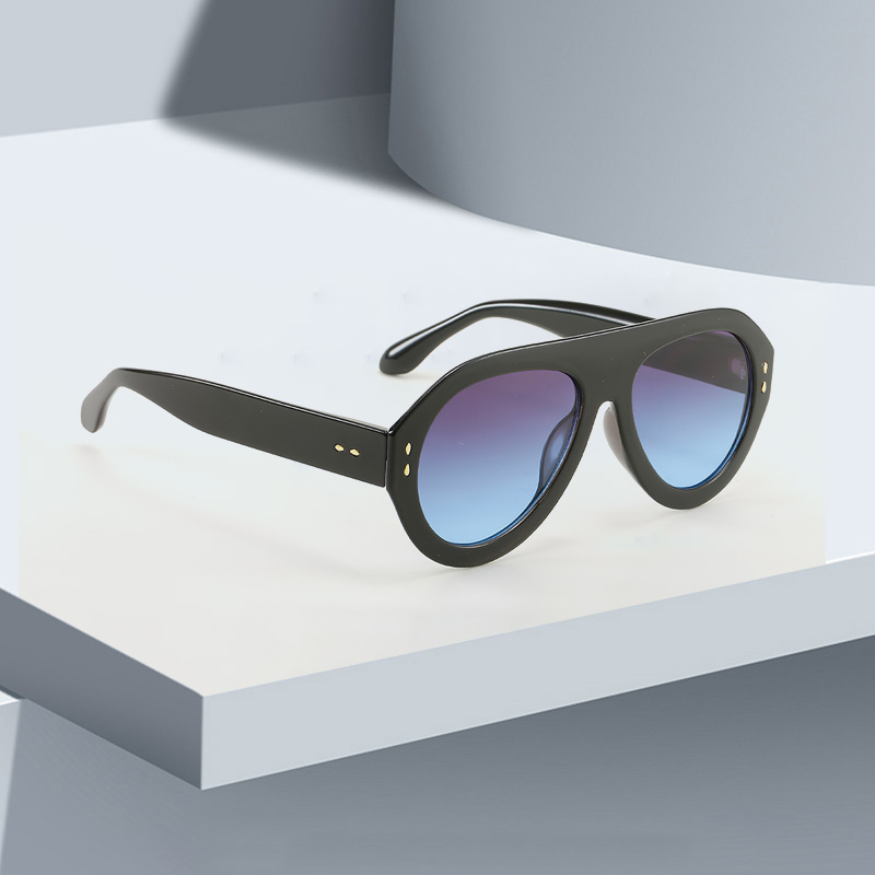 Lunettes de soleil rondes dégradées rouges vintage pour femmes, lunettes de mode modernes, cadeau pour femmes, nouveau, 2025