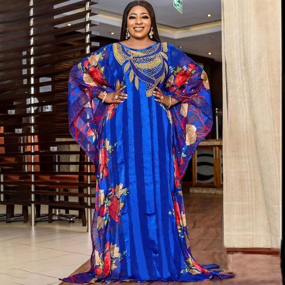 Robes africaines personnalisées pour femmes, longue Robe Maxi, vêtements africains Dashiki, Sexy Abaya dubaï Boubou, automne 2023