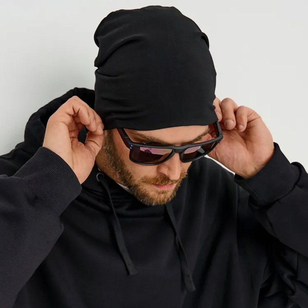 Chapeau froid sans bords pour hommes, chapeau élastique, taille universelle, adapté à l'extérieur et à la maison, automne et hiver