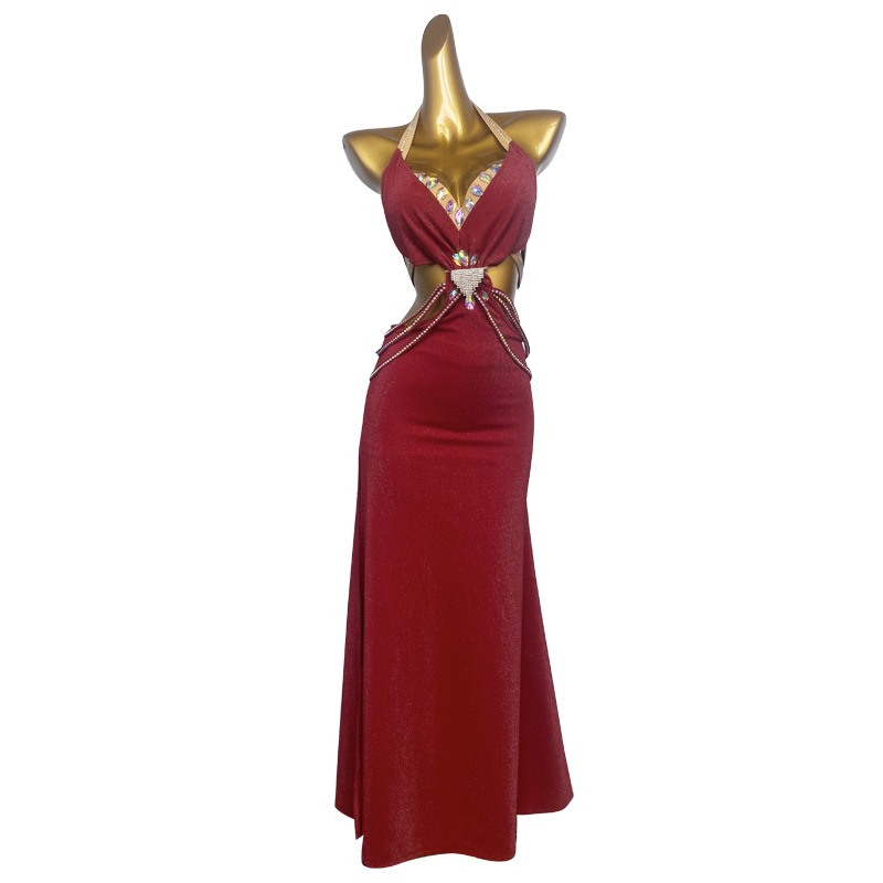 Costume de danse du ventre personnalisé, Costume de spectacle pour femmes, vêtements de danse orientale, tenue d'entraînement, soutien-gorge, jupe, combinaison
