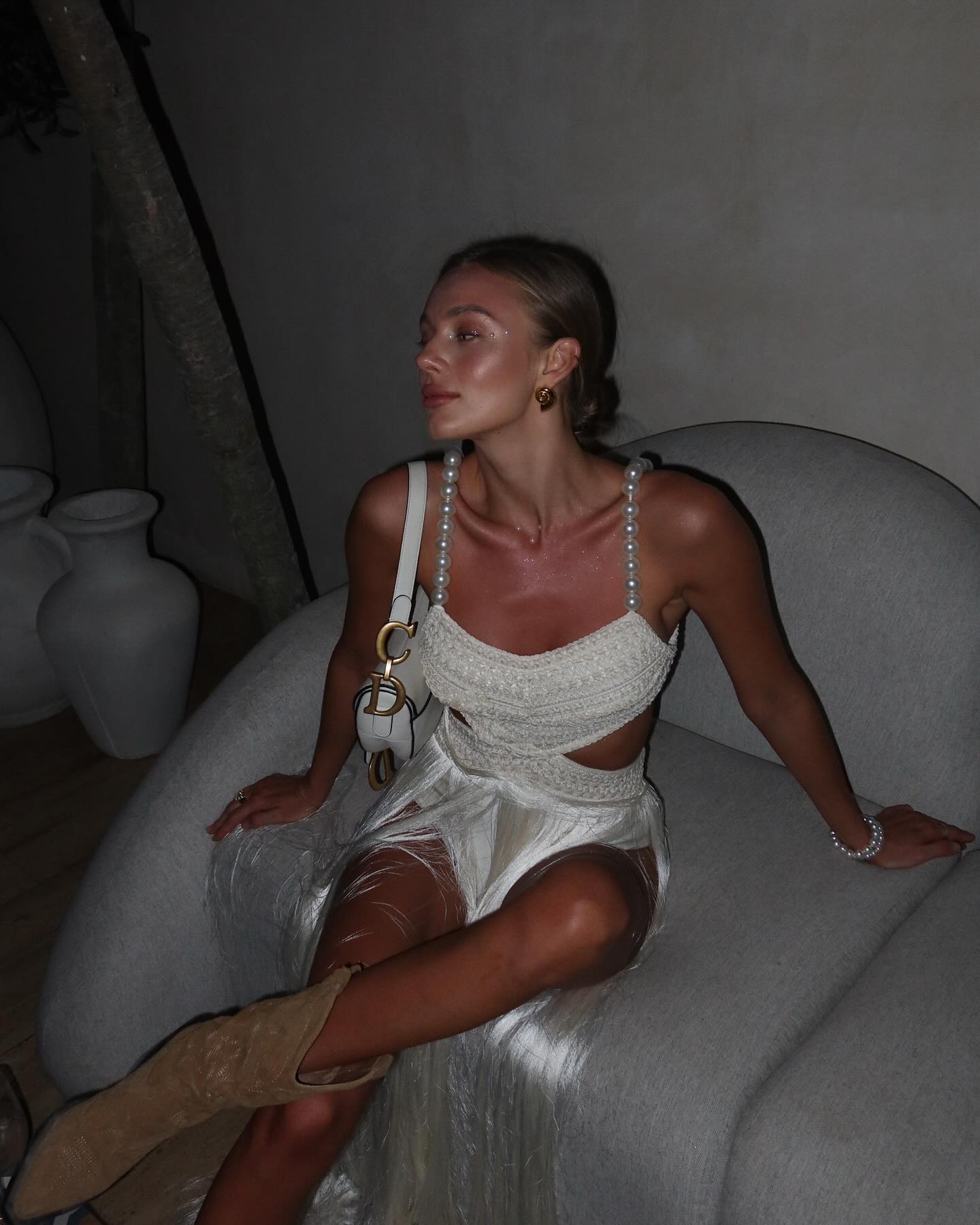 Robe de plage à franges, tenue de plage à pompons, robe longue en crochet perlé, tenue de villégiature, paréo d'été