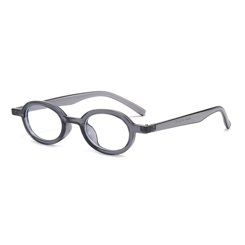 Petites montures de lunettes rondes tendance pour femmes, montures optiques classiques, lunettes anti-lumière bleue, montures simples ﻿