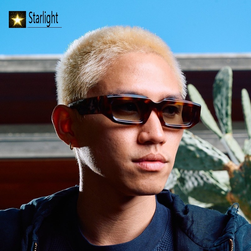 Lunettes de soleil polarisées UV400 en acétate pour homme et femme, idéales pour la conduite et les activités de plein air, collection été 2026, faites à la main, pour verres de 148 mm