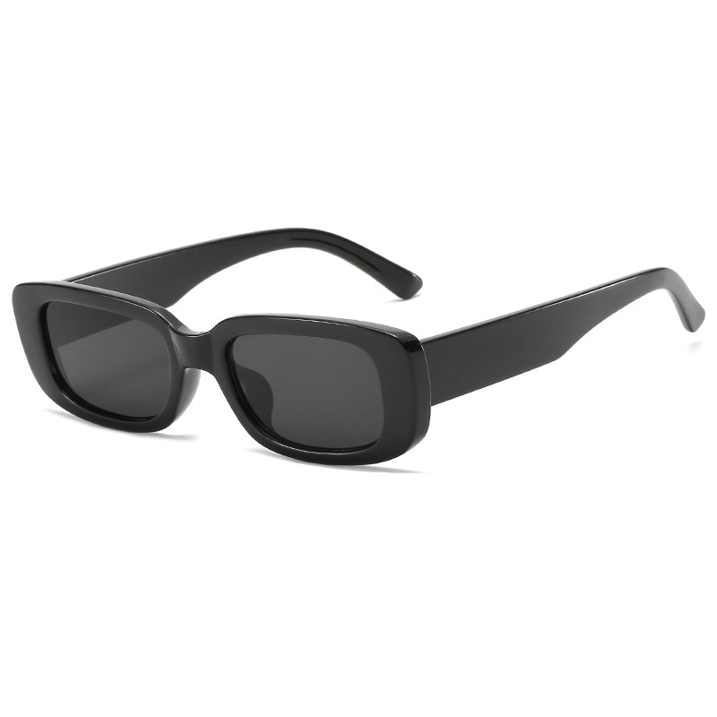Lunettes de soleil carrées pour femmes, monture en plastique, dégradées, tendance, de marque, protection UV400