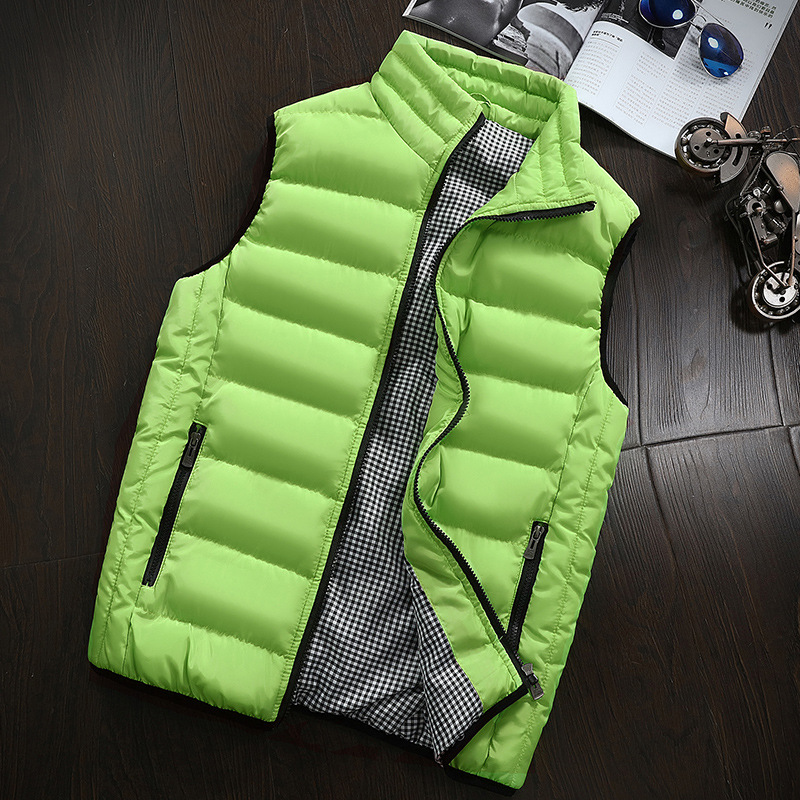 Marque vêtements coton rembourré grande taille hommes gilet hommes gilet hommes veste sans manches gilet hiver mode décontracté mince manteaux