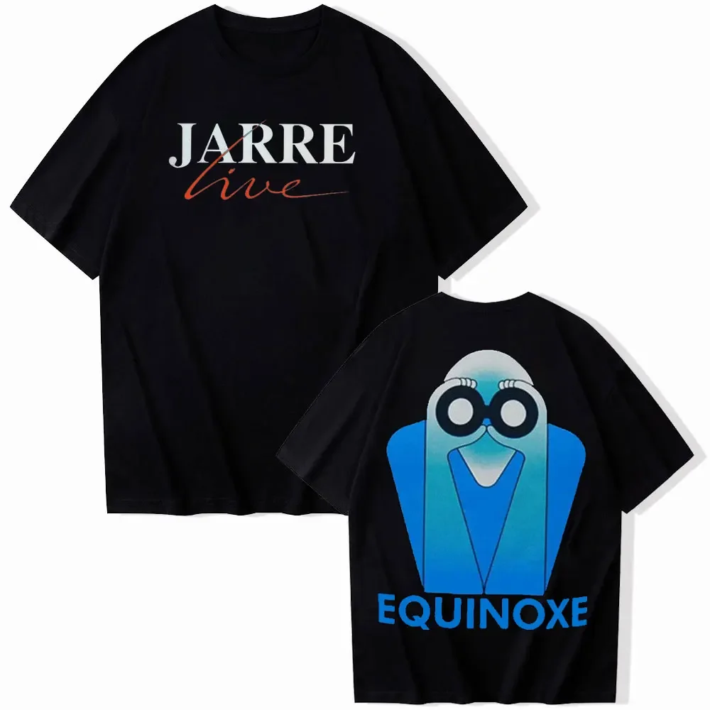 Jean Michel Jarre Album de musique-équinoxe-Zoolook-Oxygène Souvenir cadeau été coton t-shirt hommes conception personnalisée mode classique t-shirt