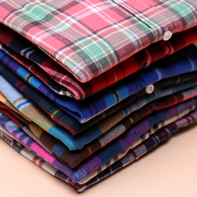 Chemise à carreaux à manches longues pour femmes, haut slim, chemisier en coton, automne et hiver, 2023, 600