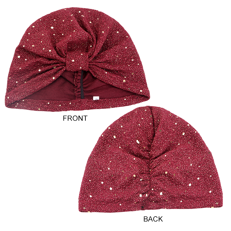 Chapeau Turban Torsadé pour Femme, Bonnet, Sous-Hijab, Bonnet Chimio pour Perte de Cheveux, Chapeau Musulman Indien