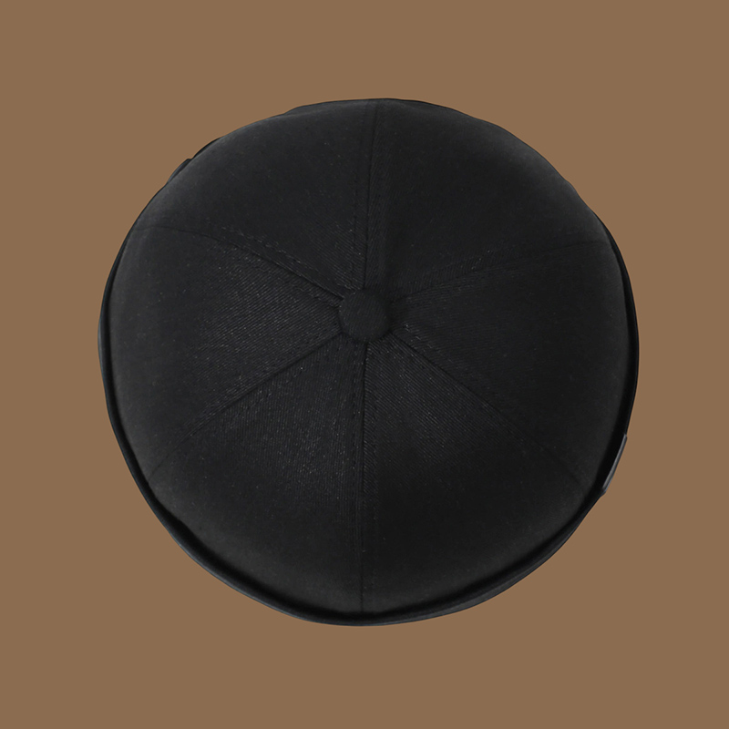 Chapeau tendance minimaliste pour homme et femme, style street dance artistique, nouveau chapeau melon sans bord, chapeau de printemps et d'automne, chapeau de propriétaire de maison, Hip