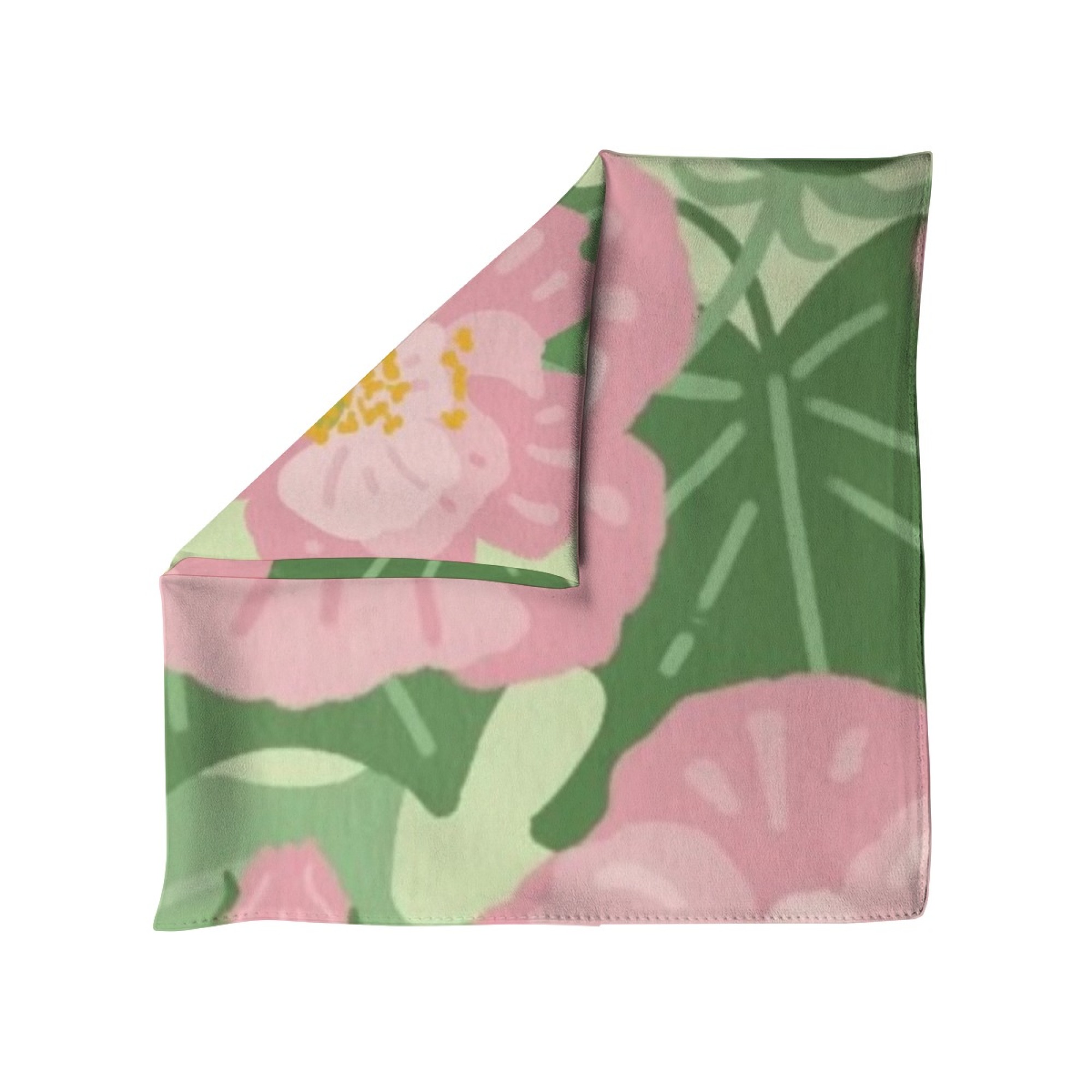 Écharpe en satin imprimée personnalisée 150x50cm - accessoire de mode pour femmes, cadeau idéal pour la fête des mères