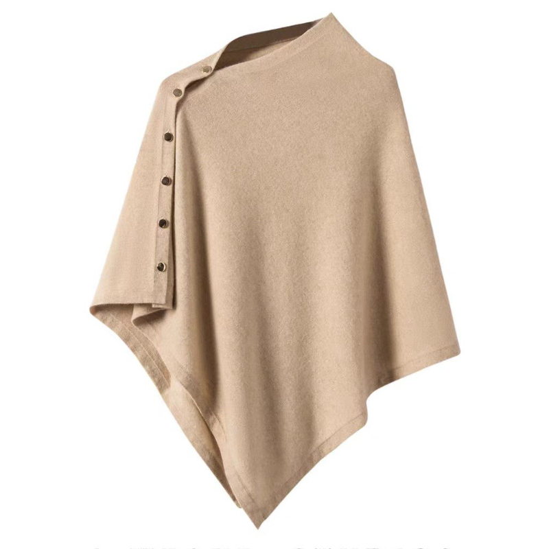 Grand châle pour femmes, mode printemps et automne, polyvalent, boucle diagonale, ample, haut de gamme, Cape tricotée, nouvelle collection 2025