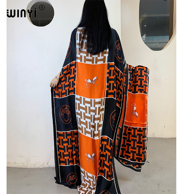 WINYI robe traditionnelle africaine musulmane pour femme abaya dubaï caftan de luxe robe de soirée élégante robe Maxi longueur couvertures de plage