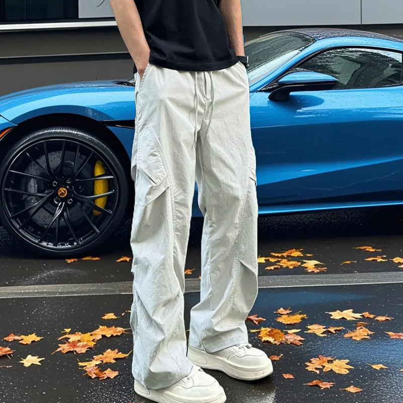 Pantalon de Randonnée d'Été pour Hommes, Imperméable, pour Camping, Parachutisme, Randonnée en Montagne, Pêche, Pantalon Cargo Résistant à l'Usure pour le Printemps