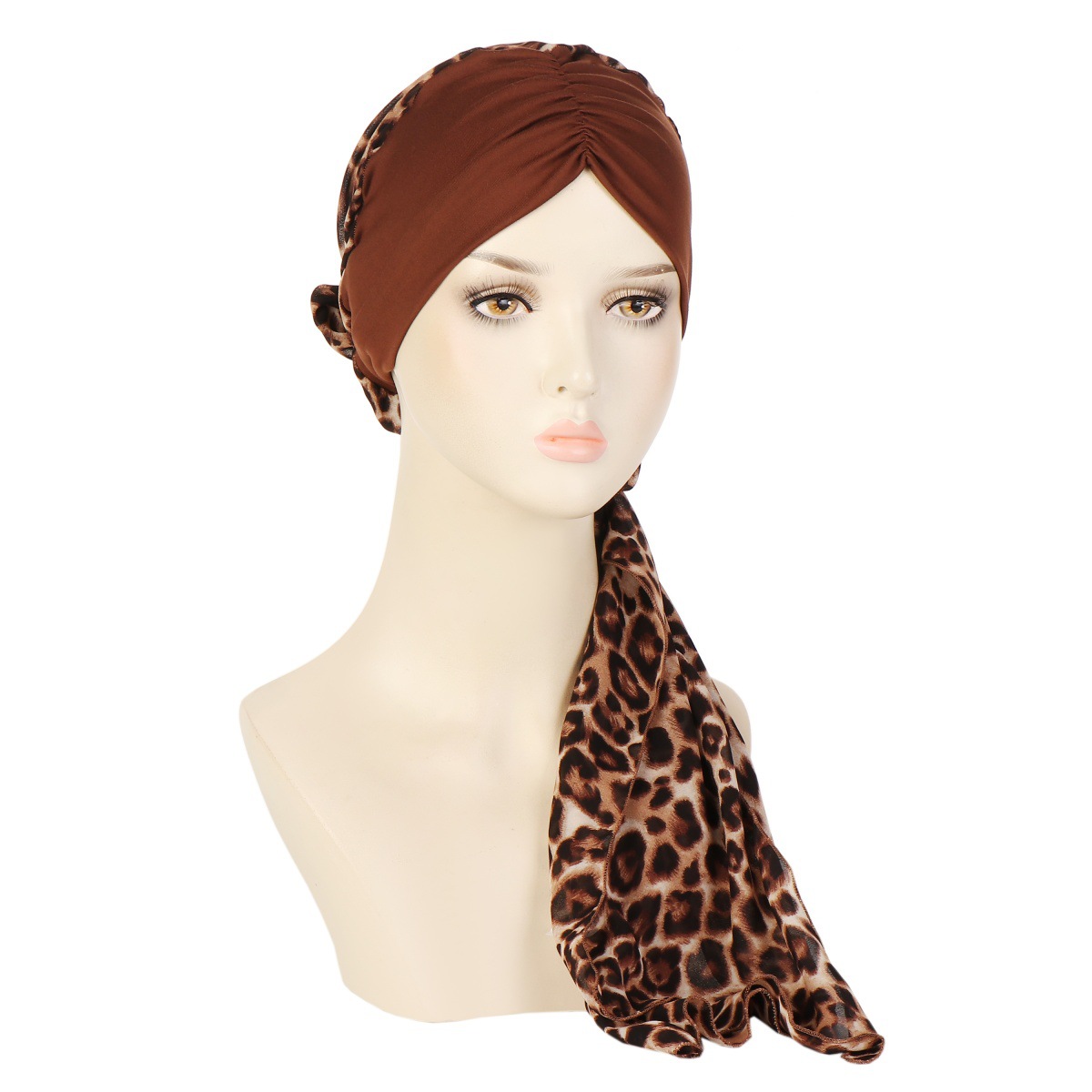 2026 nouveau printemps cheveux couverture casquette avec mousseline de soie Hijab musulman Turban chapeau femmes chimio casquette foulard enveloppes africain Beanie chapeaux