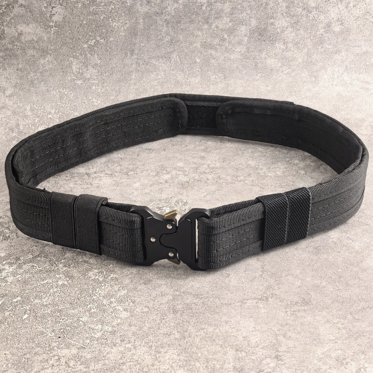 Ceinture tactique 1,5 pouce avec boucle, ceinture homme pour activités de plein air, ceinture de combat CS
