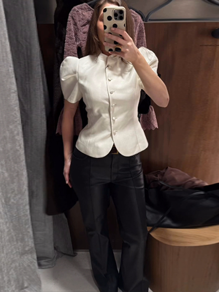 Manteau long tendance à carreaux pour femme, élégant, à double boutonnage, avec poches et épaules tombantes, collection Printemps 2026, pour le quotidien