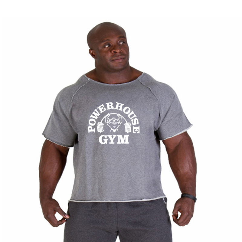 T-shirt graphique vintage respirant pour hommes, haut à manches courtes, vêtements de fitness, chemises en coton, nouveau