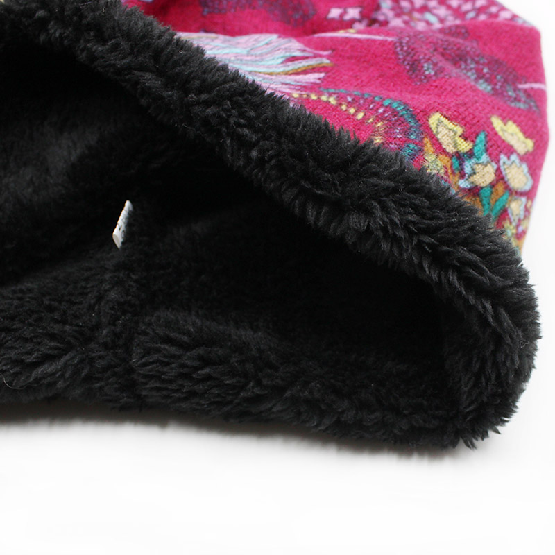 Écharpe chaude pour filles, bonnets Skullies pour femmes, marque de mode, Design Vintage, chapeaux à double usage pour dames, automne et hiver, BHT058